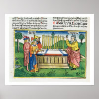 Auf dem Altar blühen die Nummern 17 1-11 von Aaron