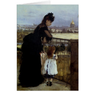 Auf dem Balkon durch Berthe Morisot
