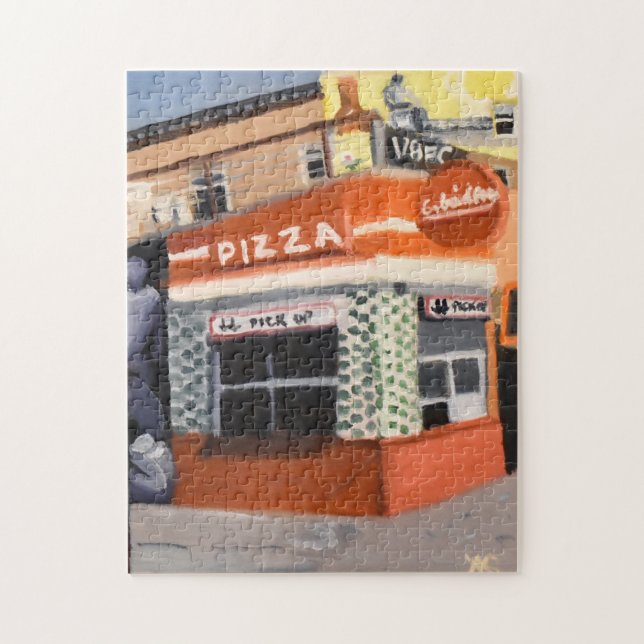 Auf dem Boardwalk Puzzle (Vertikal)