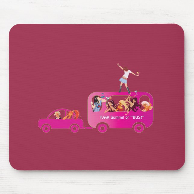 Auf dem Bus mousepad (Vorne)