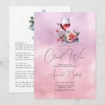 Auf dem Cloud Wine Bachelorette Wochenende