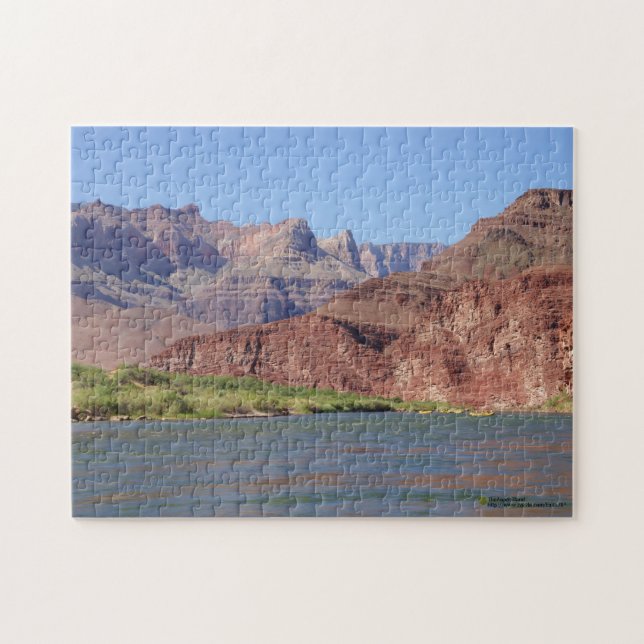 Auf dem Colorado River bei Grand Canyon Fotograf Puzzle (Horizontal)