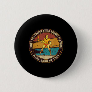 Auf dem Feld geborene Hockeyspieler im Jahr 1984 G Button