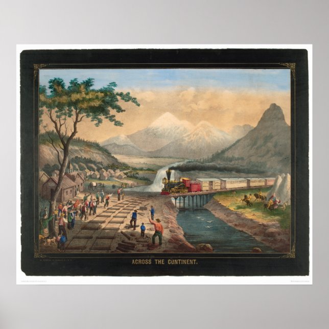 Auf dem gesamten Kontinent (0005A) Poster (Vorne)