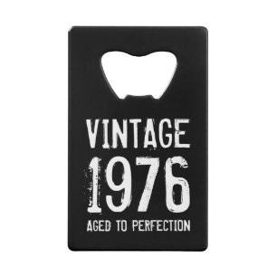 Auf dem Höhepunkt gereift Vintage 50. Geburtstag H Geldbeutel Flaschenöffner