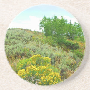 Auf dem Hügel, großen Teton Nationalpark. Getränkeuntersetzer