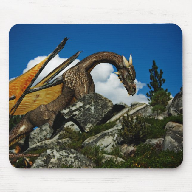 Auf dem Hügel Mousepad (Vorne)