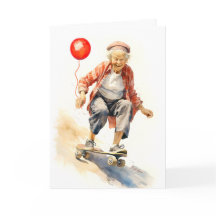 Auf dem Hügel, nicht über dem Hügel Oma Birthday