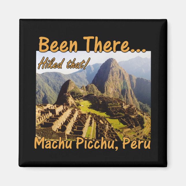 Auf dem Inka-Trail - Machu Picchu Magnet (Vorne)