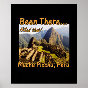 Auf dem Inka-Trail - Machu Picchu Poster