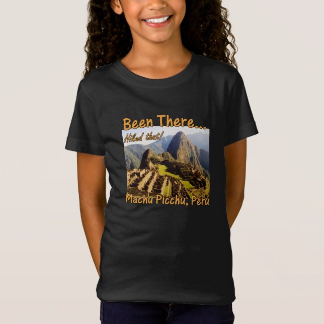 Auf dem Inka-Trail - Machu Picchu T-Shirt (Vorderseite)