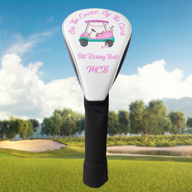 Auf dem Kurs, aus der Uhr noch Hintern zu klopfen Golf Headcover (Von Creator hochgeladen)