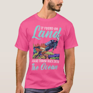 Auf dem Land gefunden, werfen Sie bitte zurück in  T-Shirt