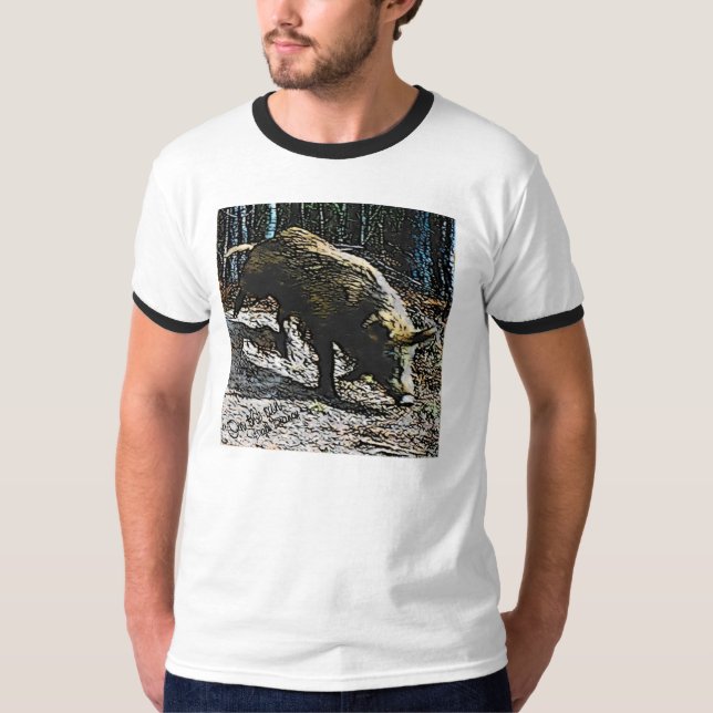 auf dem Lauf T-Shirt (Vorderseite)