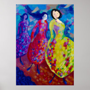 Auf dem Laufsteg Poster