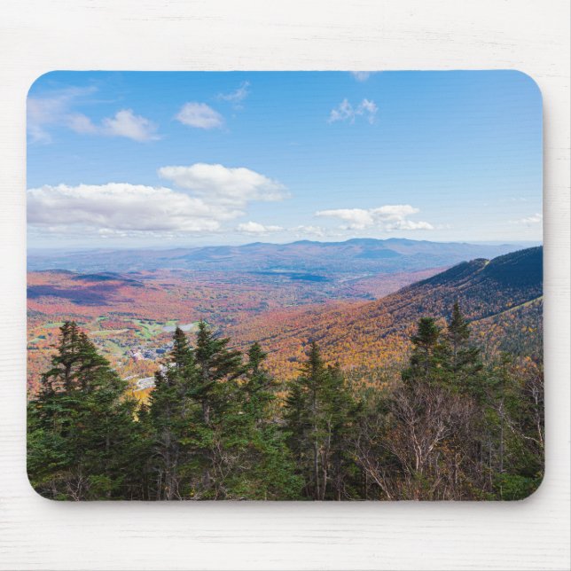 auf dem Mount Mansfield mit Blick auf die Bucht Mousepad (Vorne)