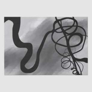 Auf dem Raster: Abstrakt grau, schwarz und weiß Seidenpapier