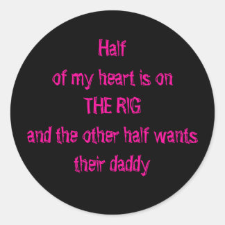 Auf dem Rigi Runder Aufkleber