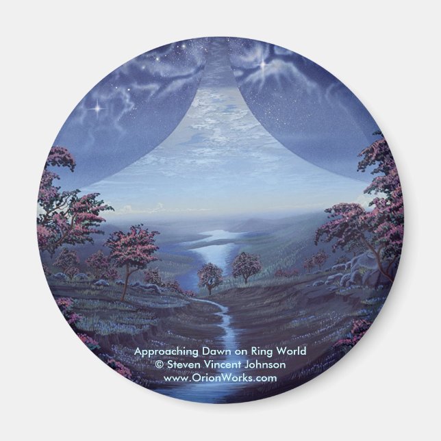 Auf dem Ring World nähern, Daw nähern... Magnet (Vorne)