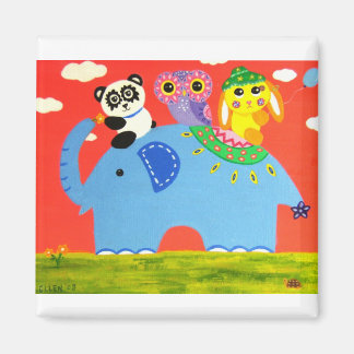 Auf dem Rücken eines Riesen Magnet