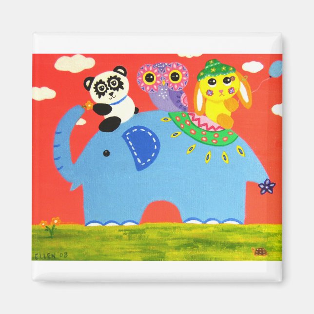 Auf dem Rücken eines Riesen Magnet (Vorne)