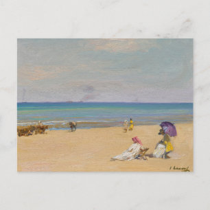 Auf dem Sand   Sir John Lavery Postkarte