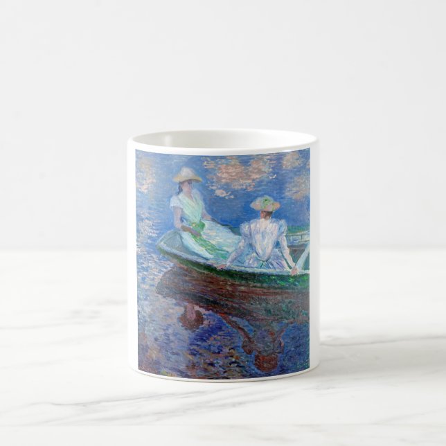 Auf dem Schiff, Monet Kaffeetasse (Mittel)