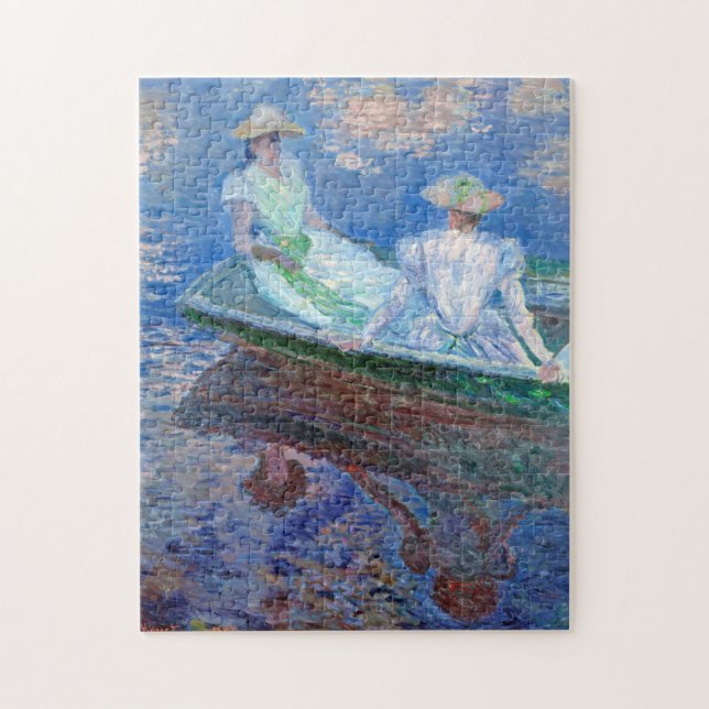 Auf dem Schiff, Monet Puzzle (Vertikal)