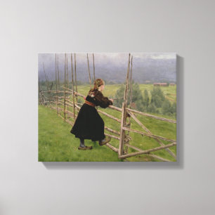 Auf dem schlichten leinwanddruck