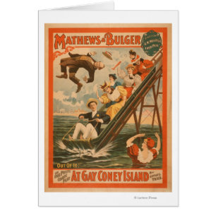"Auf dem schwulen Coney Island" Musical Comedy Pos