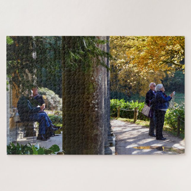 Auf dem See, Stourhead, Wiltshire. Puzzle (Horizontal)