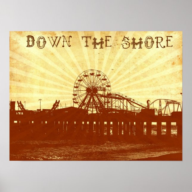 Auf dem Shore Poster (Vorne)