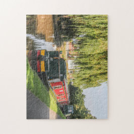 Auf dem Shropshire Gewerkschaft Canal befestigten Puzzle