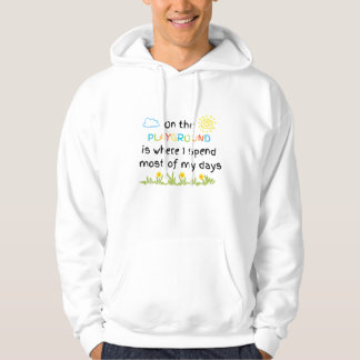 Auf dem Spielplatz Hoodie