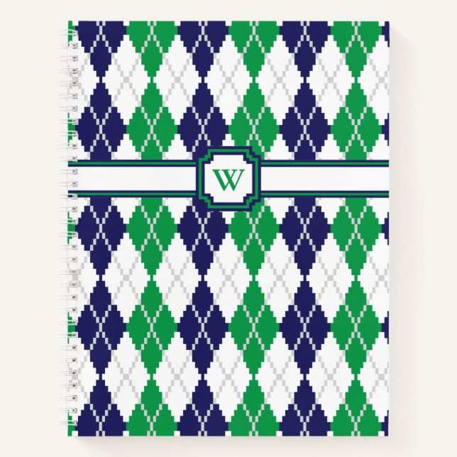 Auf dem SpiralNotebook der grünen Raute Notizbuch (Vorderseite)