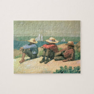 Auf dem Strand 1875 (w/c) Puzzle