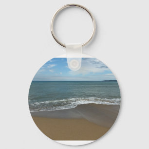 Auf dem Strand Schlüsselanhänger