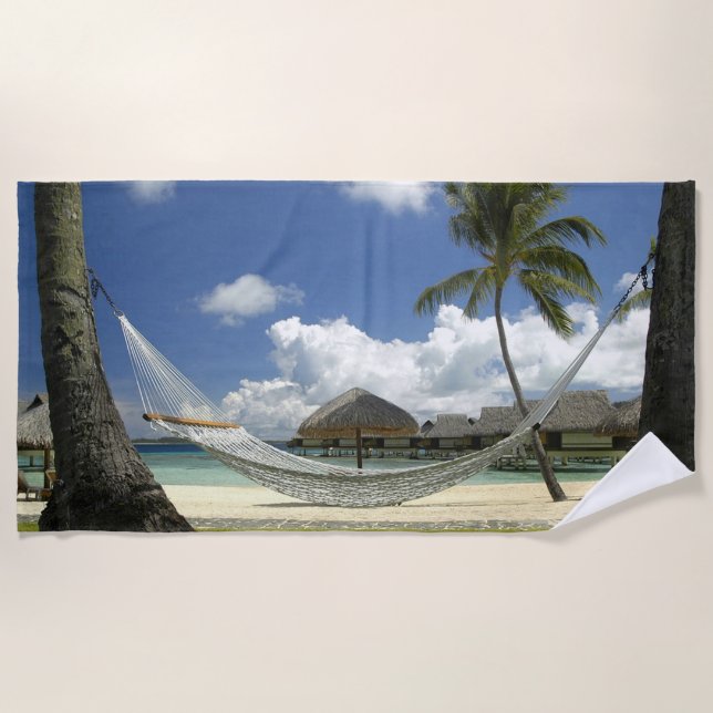 auf dem Strand Strandtuch (Vorderseite)