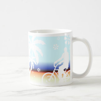 Auf dem Strand Tasse