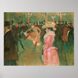 Auf dem Weg: Der Tanz Toulouse-Lautrec Poster