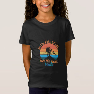 Auf dem Weg des Lebens, nehmen Sie die Landschaftl T-Shirt