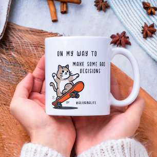 AUF DEM WEG, EIN PAAR SCHLECHTE ENTSCHEIDUNGEN ZU KAFFEETASSE
