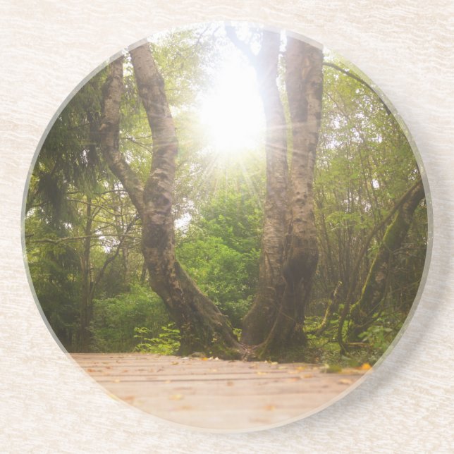 Auf dem Weg... Getränkeuntersetzer (Vorne)