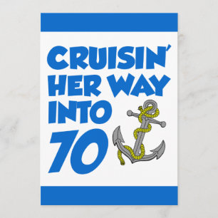 Auf dem Weg in 70 Einladung