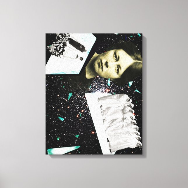 Auf dem Weg in die nächste Welt Leinwanddruck (Vorderseite)