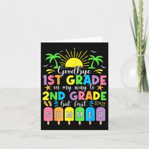 Auf dem Weg in die zweite Klasse, aber in der erst Karte