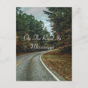 Auf dem Weg in Mississippi Postkarte