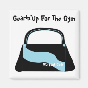 Auf dem Weg ins Fitnessstudio Magnet