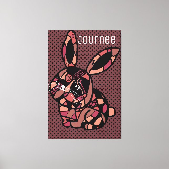 Auf dem Weg Leinwand drucken (Vorderseite)