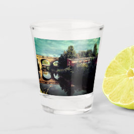 Auf dem Weg nach Attercliffe Schnapsglas